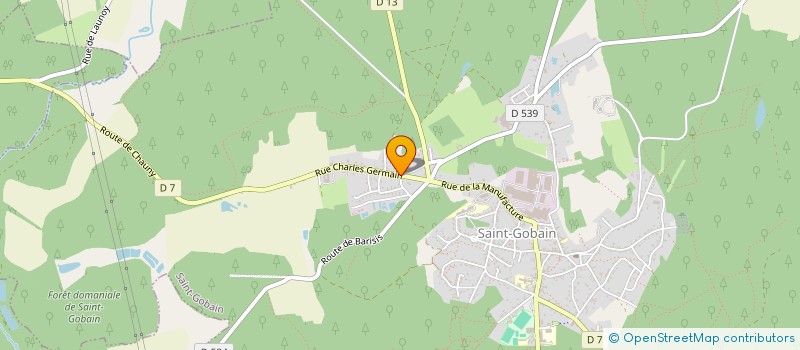 localisation de l'entreprise MONSIEUR ARNAUD PIZZORNO  SAINT-GOBAIN