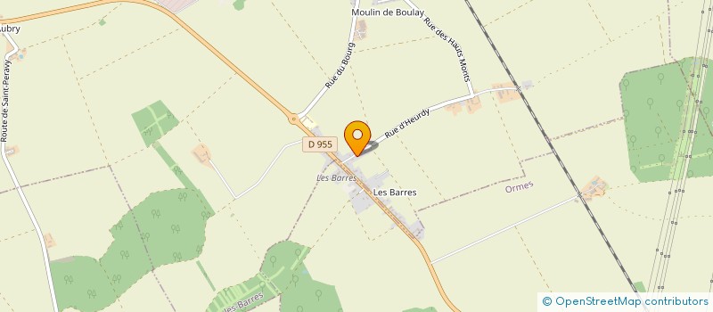 localisation de l'entreprise MONSIEUR ARNAUD POINTEREAU à BOULAY-LES-BARRES