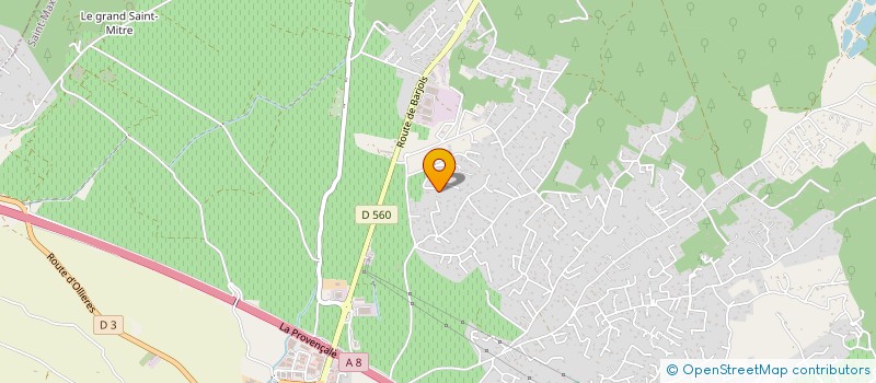 localisation de l'entreprise MONSIEUR ARNAUD POITEVIN à SAINT-MAXIMIN-LA-SAINTE-BAUME