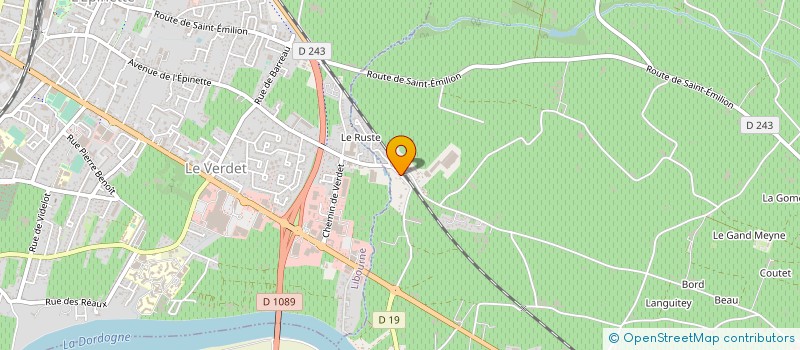 localisation de l'entreprise MONSIEUR ARNAUD POLITE  SAINT-EMILION