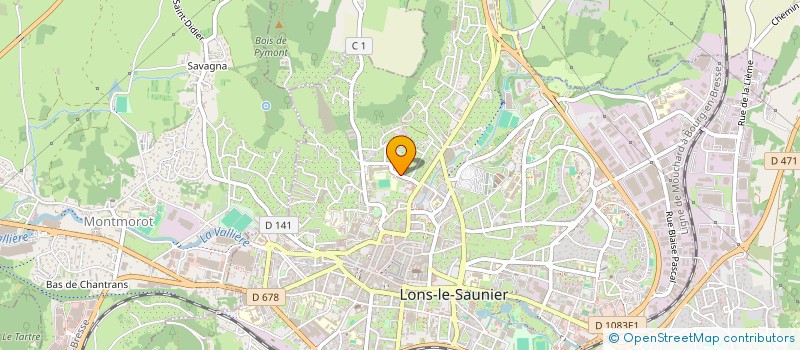 localisation de l'entreprise MONSIEUR ARNAUD POLLEDRI  LONS-LE-SAUNIER