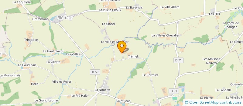 localisation de l'entreprise MONSIEUR ARNAUD POLLET  SAINT-MALON-SUR-MEL