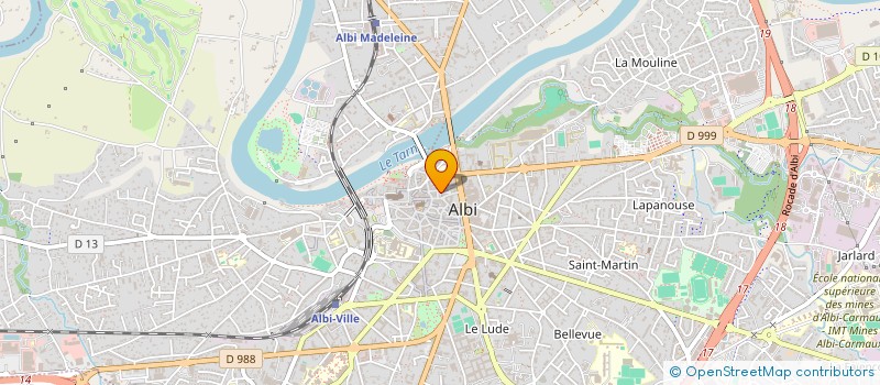 localisation de l'entreprise MONSIEUR ARNAUD PONCET à ALBI