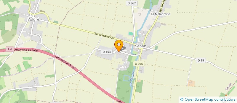 localisation de l'entreprise MONSIEUR ARNAUD PONCHON  SENAN