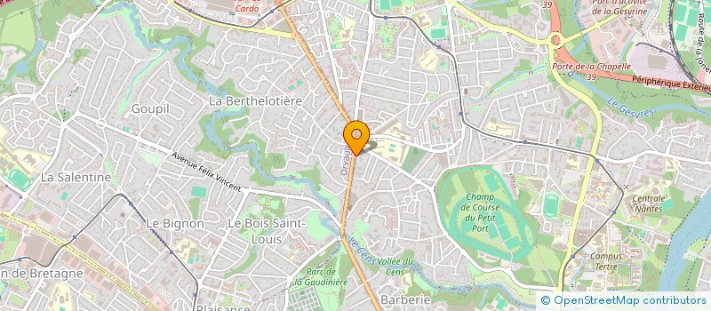 localisation de l'entreprise MONSIEUR ARNAUD PORCHER à NANTES