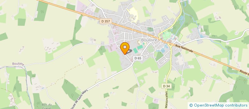 localisation de l'entreprise MONSIEUR ARNAUD PORTE  BOULOIRE