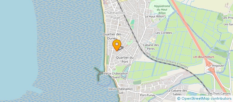 localisation de l'entreprise MONSIEUR ARNAUD PORTIER à CHATELAILLON-PLAGE
