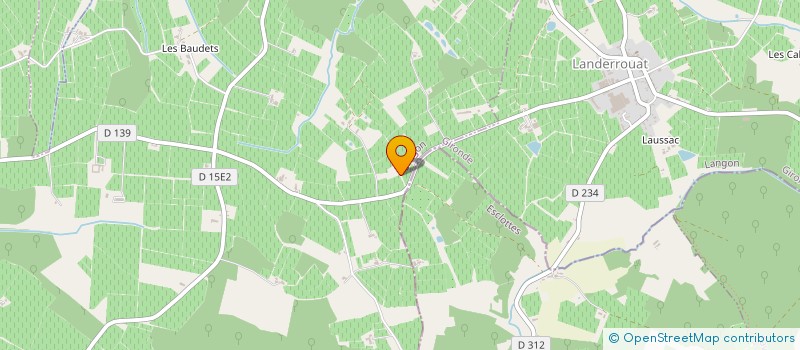 localisation de l'entreprise MONSIEUR ARNAUD POTEAUX  PELLEGRUE