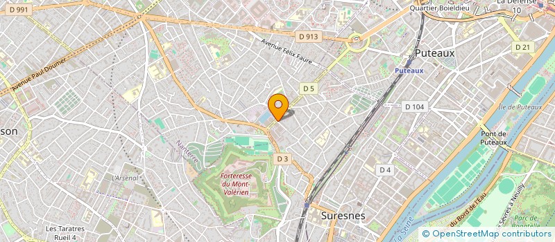 localisation de l'entreprise MONSIEUR ARNAUD POTEL à SURESNES