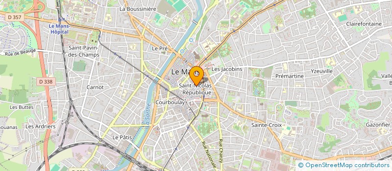 localisation de l'entreprise MONSIEUR ARNAUD POUILLET  LE MANS