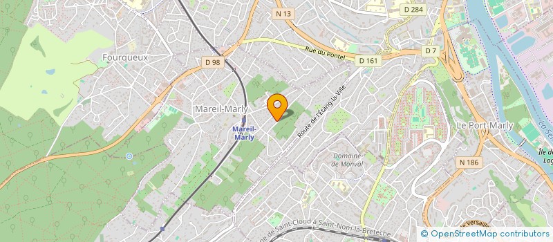 localisation de l'entreprise MONSIEUR ARNAUD POULENARD à MAREIL-MARLY
