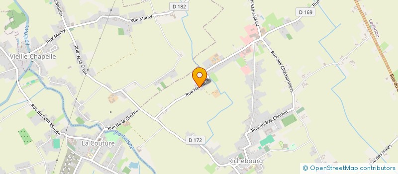 localisation de l'entreprise MONSIEUR ARNAUD POULY  RICHEBOURG