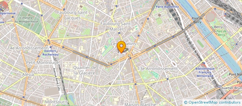 localisation de l'entreprise MONSIEUR ARNAUD POUVELLE  PARIS