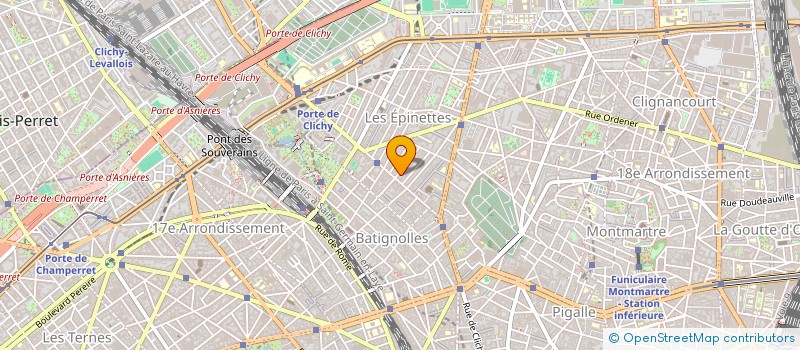 localisation de l'entreprise MONSIEUR ARNAUD PRETRE  PARIS