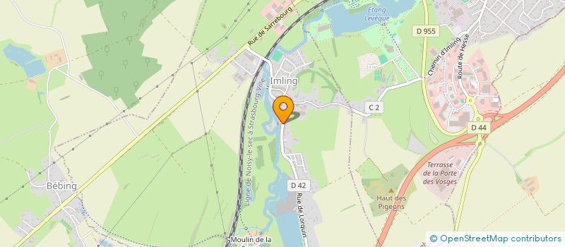 localisation de l'entreprise MONSIEUR ARNAUD PREVOST  IMLING