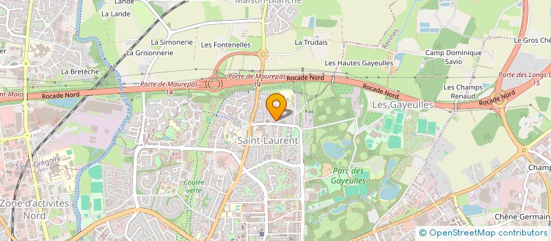 localisation de l'entreprise MONSIEUR ARNAUD PRIGENT  RENNES