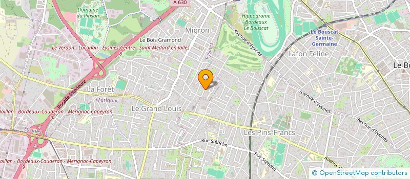 localisation de l'entreprise MONSIEUR ARNAUD PULON à EYSINES