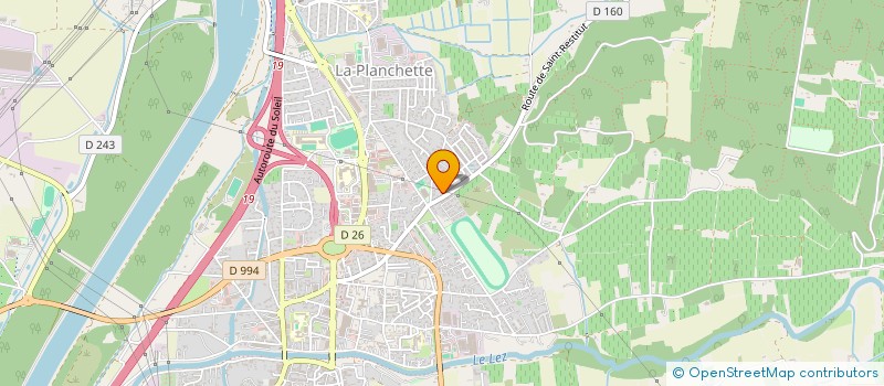 localisation de l'entreprise MONSIEUR ARNAUD PURPAN  BOLLENE