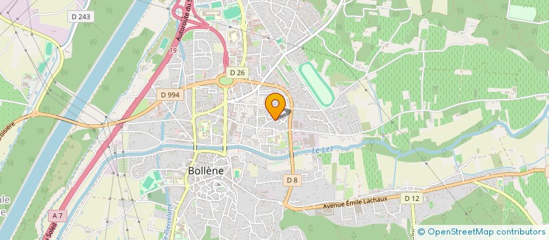 localisation de l'entreprise MONSIEUR ARNAUD PUTOIS à BOLLENE