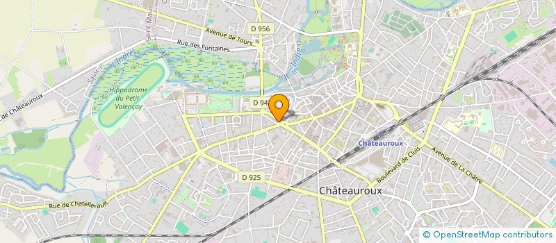 localisation de l'entreprise MONSIEUR ARNAUD QUELLEUC à CHATEAUROUX