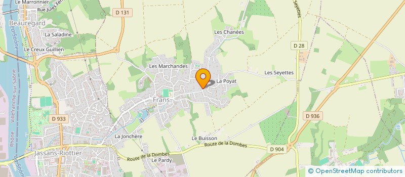 localisation de l'entreprise MONSIEUR ARNAUD QUERE à FRANS