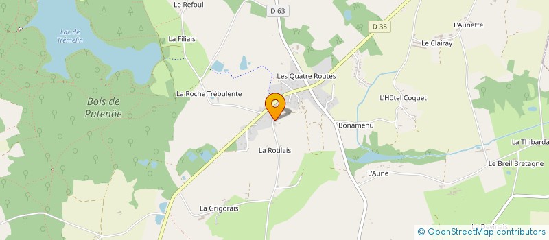 localisation de l'entreprise MONSIEUR ARNAUD RABU à IFFENDIC