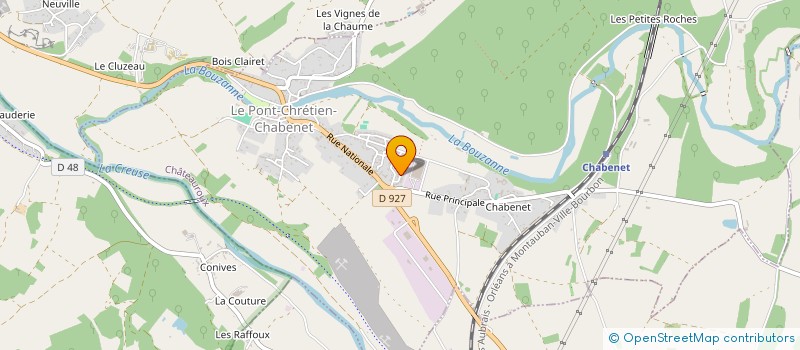 localisation de l'entreprise MONSIEUR ARNAUD RAMEAU à LE PONT-CHRETIEN-CHABENET