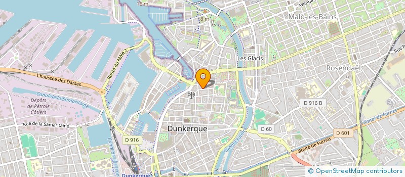 localisation de l'entreprise MONSIEUR ARNAUD RASSIN à DUNKERQUE