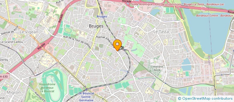 localisation de l'entreprise MONSIEUR ARNAUD REILHAC à BRUGES