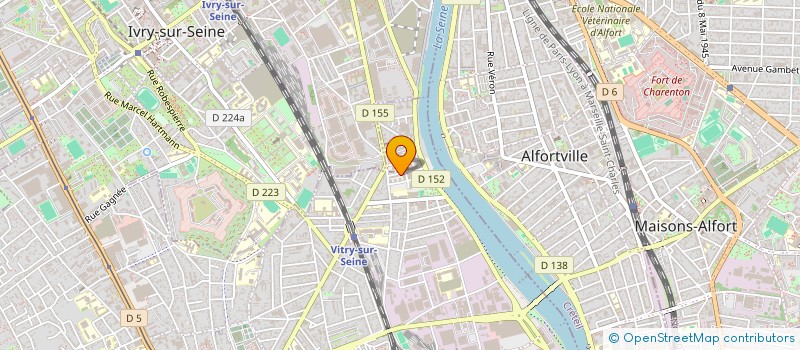 localisation de l'entreprise MONSIEUR ARNAUD REITZ à VITRY-SUR-SEINE
