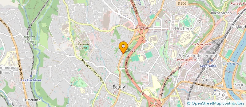 localisation de l'entreprise MONSIEUR ARNAUD RELAVE  ECULLY