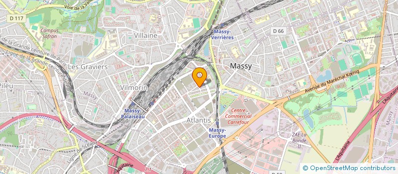 localisation de l'entreprise MONSIEUR ARNAUD REMOND à MASSY
