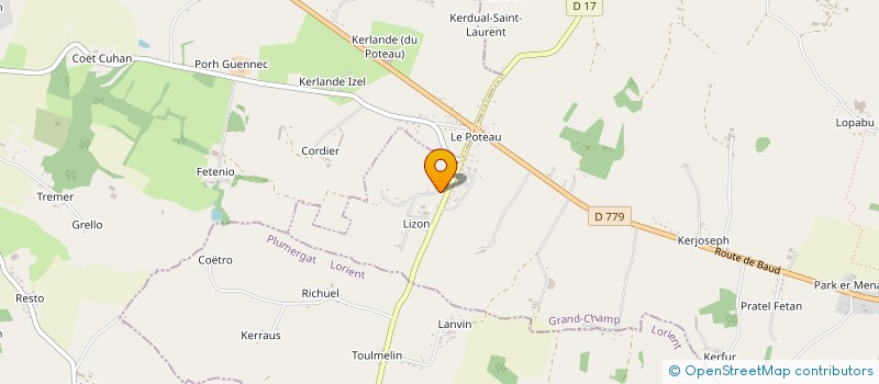 localisation de l'entreprise MONSIEUR ARNAUD RICHARD  GRAND-CHAMP