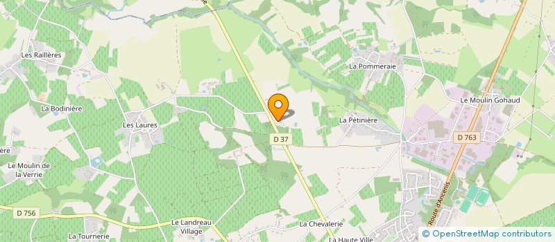 localisation de l'entreprise MONSIEUR ARNAUD RICHARD  VALLET