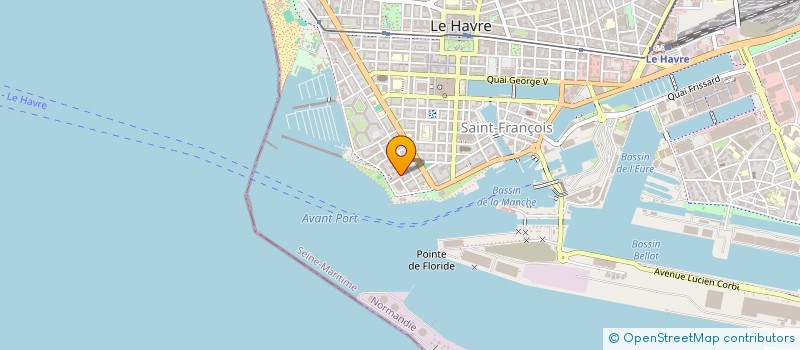 localisation de l'entreprise MONSIEUR ARNAUD RIESCO à LE HAVRE