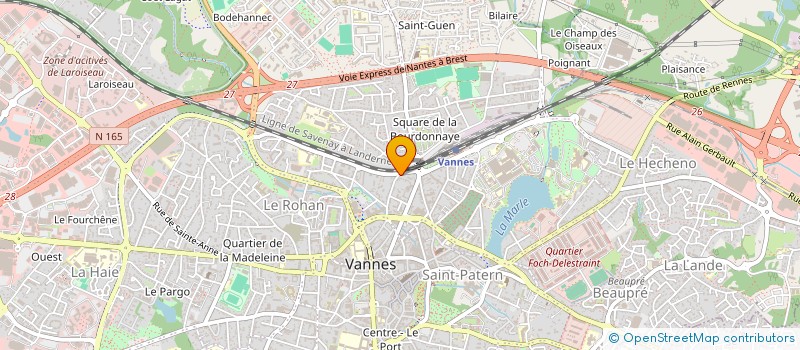 localisation de l'entreprise MONSIEUR ARNAUD RIGEOT à VANNES