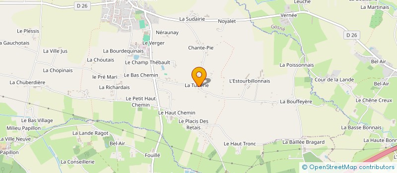 localisation de l'entreprise MONSIEUR ARNAUD RIGOLLE  ERCE-PRES-LIFFRE