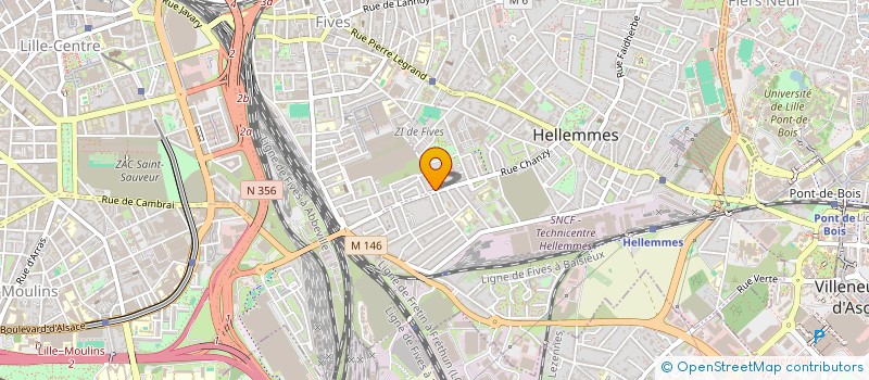 localisation de l'entreprise MONSIEUR ARNAUD RINGOT à LILLE