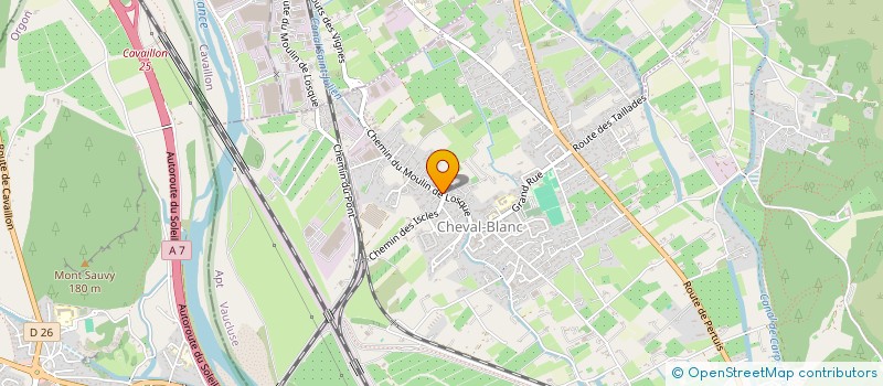 localisation de l'entreprise MONSIEUR ARNAUD RIZZO à CHEVAL-BLANC