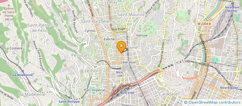 localisation de l'entreprise MONSIEUR ARNAUD ROBILLARD à NICE