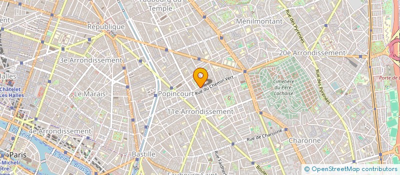 localisation de l'entreprise MONSIEUR ARNAUD RODIER  PARIS