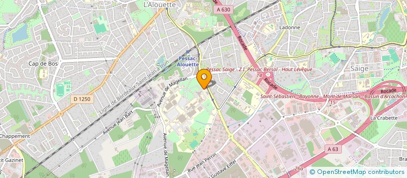 localisation de l'entreprise MONSIEUR ARNAUD RODRIGUEZ à PESSAC