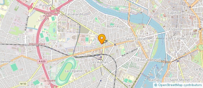 localisation de l'entreprise MONSIEUR ARNAUD ROIGNAN à TOULOUSE