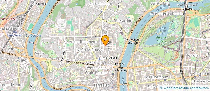 localisation de l'entreprise MONSIEUR ARNAUD ROITEL  LYON