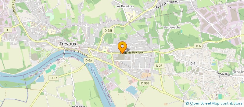 localisation de l'entreprise MONSIEUR ARNAUD ROJO à TREVOUX