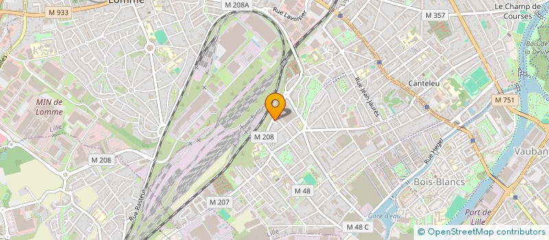 localisation de l'entreprise MONSIEUR ARNAUD ROLAND à LILLE