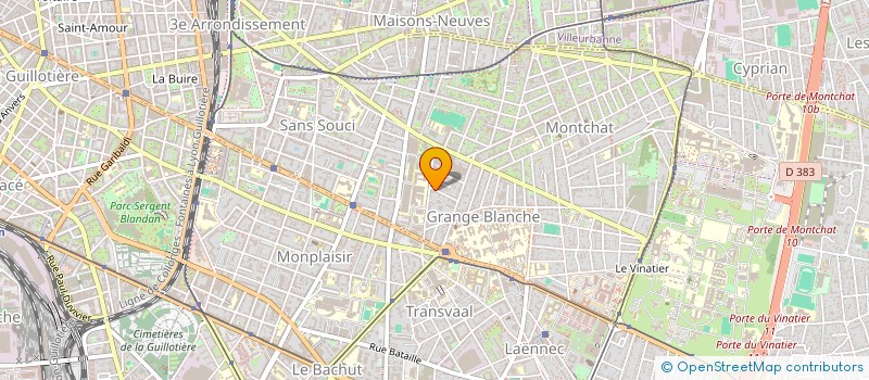 localisation de l'entreprise MONSIEUR ARNAUD ROLLAND  LYON