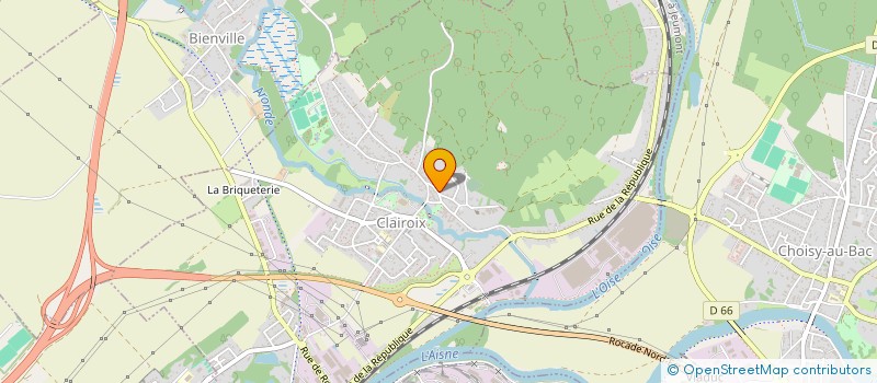 localisation de l'entreprise MONSIEUR ARNAUD ROLLET  CLAIROIX