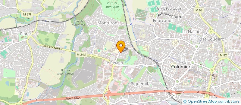 localisation de l'entreprise MONSIEUR ARNAUD ROQUES à COLOMIERS