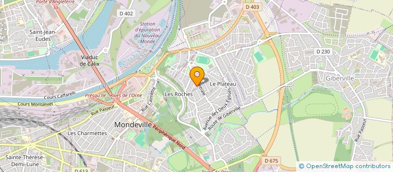 localisation de l'entreprise MONSIEUR ARNAUD ROQUIER  COLOMBELLES